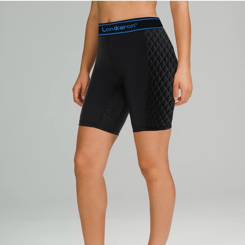 Women's Black Padded Softball Slide Shorts